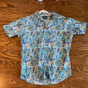 Cremieux short sleeve button down